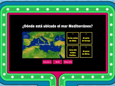 ¿Cómo es el mar Mediterráneo? Equipo 1