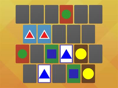Shapes and Colors - Memory Game