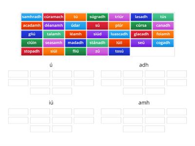 Fónaic na Gaeilge  - An Fhuaim Ú 