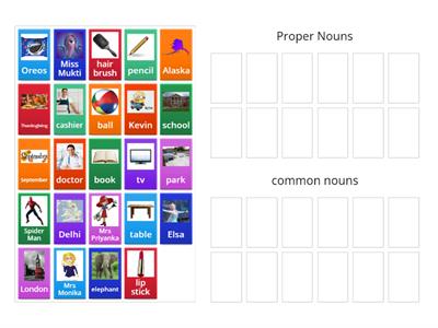  Proper and Common Nouns