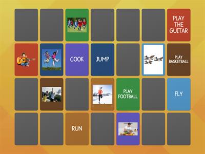 ACTIONS MEMORY GAME