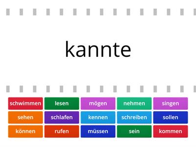 B1 - 2. Teil: Präteritum der Verben (2)