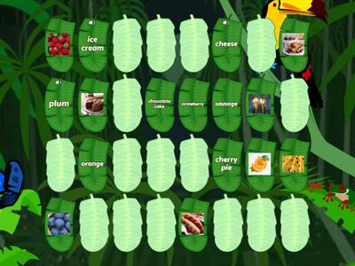 The Very Hungry Caterpillar - Key Words - Homework