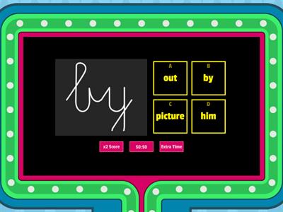 Edmark Level 1 Group 12 Gameshow Quiz