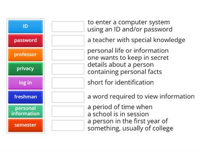 Toefl - vocabulary