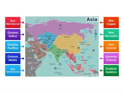  Regionalização da Ásia