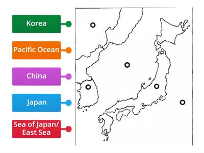 Japan Map 