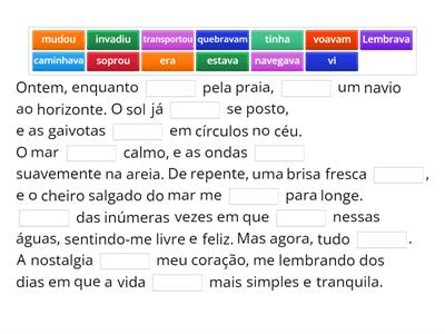 Perfeito vs. Imperfeito | Português para estrangeiros | Prof. Lizandra B.