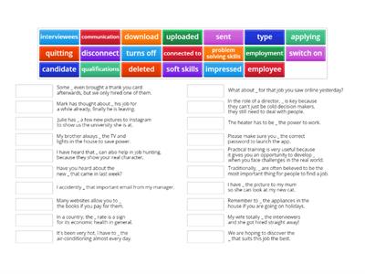 Empower B1+ Unit 2 vocabulary 