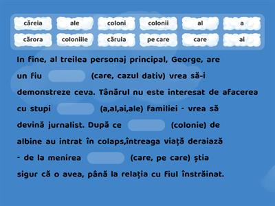 Limba română clasa a VIII-a