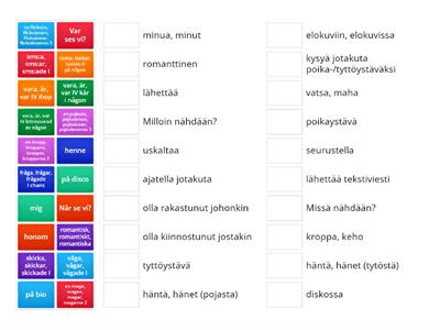 Megafon 2 kpl 4 mustat sanat