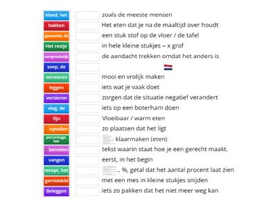 Code+ deel 3 Hoofdstuk 4 Taak 1 vocabulaire