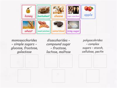  types of sugar - ingredients 