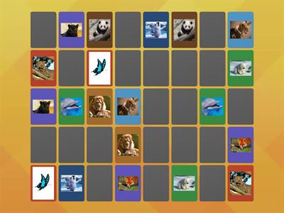 ANIMALS MEMORY GAME - by:R,A,L <3