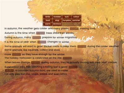 Autumn Sentences