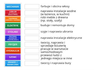 Usługi (powtórzenie 1)