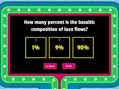 Lava Flow Quiz