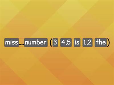 Missing Numbers (1-20)