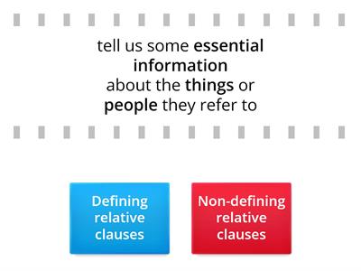 10A Defining and non-defining relative clauses