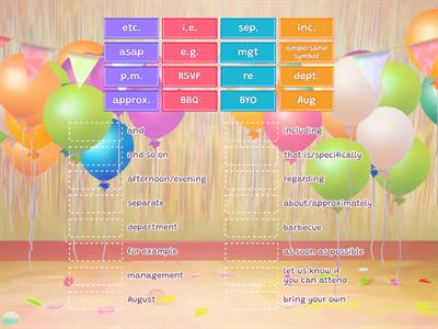 C1.3 GE Unit 5 Writing abbreviations