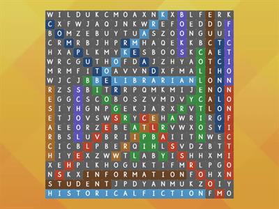 Library Wordsearch