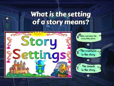Story Elements questions