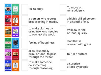 vocabulary revision grade3