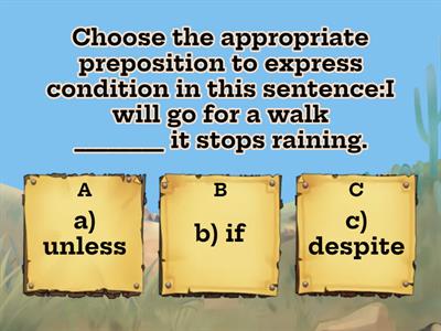 Advanced Prepositions