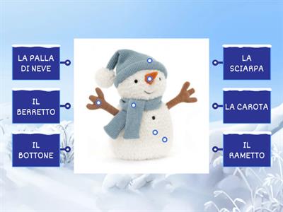 PUPAZZO DI NEVE