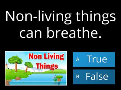 Quiz: Living Things and Non-Living Things