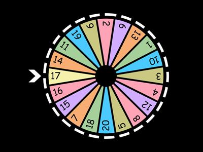 Spin the Wheel 1-20 (Expressive)