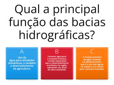 Bacias Hidrográficas