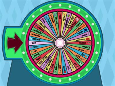 Interactive ABC's: Word Spin U-Z