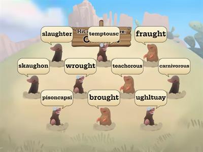 Focus graphemes: augh/ough & ous