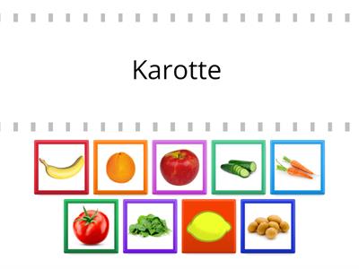 Obst und Gemüse- owoce i warzywa