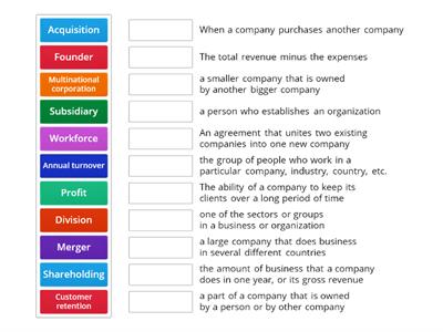 Company Vocabulary