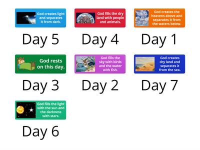 The 7 Days of Creation 