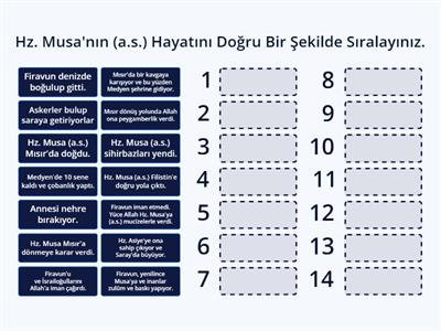 8.1.4. Bir Peygamber Tanıyorum: Hz. Musa (a.s.)