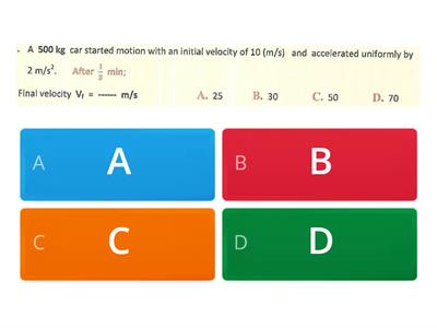 G10-PHYSICS-DR.AYMAN- QUIZ TEST