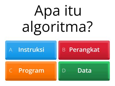 Kuis Berpikir Komputasional dan Teknologi Informasi Kelas 7