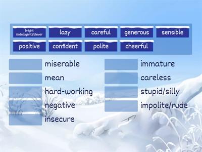 antonyms