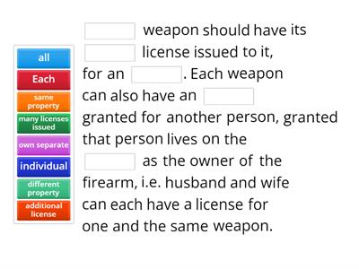 Licensing in General 1