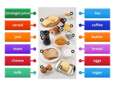 AEF 1 9A. Food. Breakfast