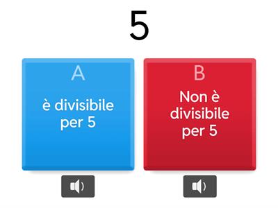 ARITMETICA:è divisibile per 5 ( RICORDA: tutti i numeri che finiscono con 5 o 0 sono divisibili per 5)