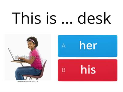  His/ her 