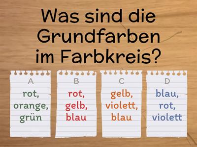 Farbenlehre