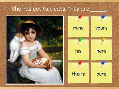  Possessive Pronouns