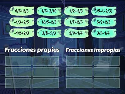 2.Fracciones propias e impropias