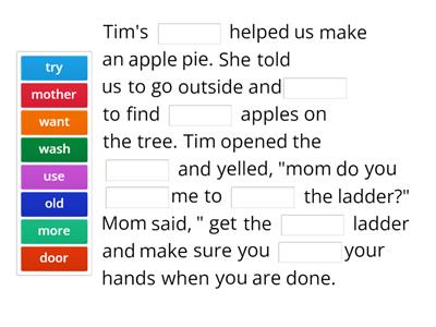 Reading Ai cloze - Teaching resources