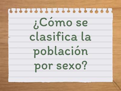 TEMA 5 CCSS LA POBLACIÓN ¿CUÁNTOS SOMOS?